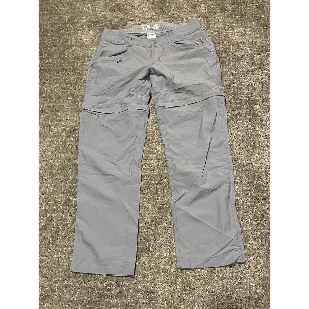 Mountain‎ Hardware Women's 10/42 Convertible Pants Gray (j)